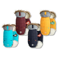 GF Pet Winter Sailor Parka by GF Pet - XXSmall - Aqua-Dog-GF Pet-PetPhenom