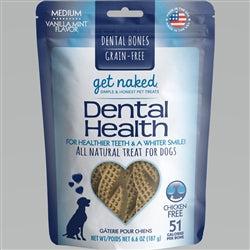 Get Naked Dog Grain-Free Dental Health Medium 6.6 oz.-Dog-Get Naked-PetPhenom