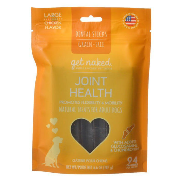 Get Naked Joint Health Chew Sticks, Large (6.6 oz)-Dog-Get Naked-PetPhenom