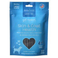 Get Naked Skin & Coat Health Dental Chew Sticks for Dogs, Small - 6.2 oz-Dog-Get Naked-PetPhenom