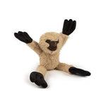 GoDog Toys Crazy Tugs Tan Sloth, Small-Dog-GoDog™ Toys-PetPhenom