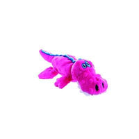 GoDog Toys Just for Me Gator Pink with Chew Guard, Mini-Dog-GoDog™ Toys-PetPhenom
