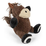 GoDog™ Toys Checkers Sitting Horse by GoDog - Small-Dog-GoDog™ Toys-PetPhenom