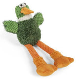 GoDog™ Toys Checkers Skinny Duck, Small-Dog-GoDog™ Toys-PetPhenom