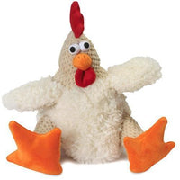 GoDog™ Toys Fat White Rooster, Large-Dog-GoDog™ Toys-PetPhenom