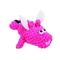 GoDog™ Toys GoDog™ Just for Me Checkers Flying Pig with Chew Guard-Dog-GoDog™ Toys-PetPhenom