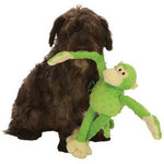 GoDog™ Toys GoDog™ Mr. Monkey with Chew Guard™ - Lime Green-Dog-GoDog™ Toys-PetPhenom