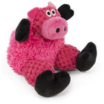 GoDog™ Toys Just for Me Checkers Sitting Pig by GoDog-Dog-GoDog-PetPhenom