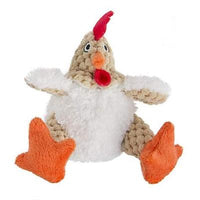 GoDog™ Toys Just for Me Fat Rooster White by GoDog-Dog-GoDog-PetPhenom