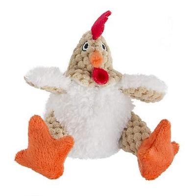 GoDog™ Toys Just for Me Fat Rooster White by GoDog-Dog-GoDog-PetPhenom