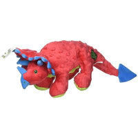 GoDog™ Toys Large Dinos Frills with Chew Guard™ Technology - Red-Dog-GoDog™ Toys-PetPhenom