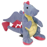 GoDog™ Toys Periwinkle Dragons by GoDog -Large-Dog-GoDog-PetPhenom