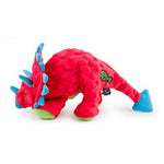 GoDog™ Toys Red Triceratops by GoDog-Dog-GoDog-PetPhenom