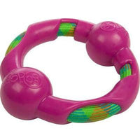 GoDog™ Toys RopeTek Ring Dog Toy Pink - Large-Dog-GoDog™ Toys-PetPhenom