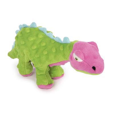GoDog™ Toys Small Dinos Spike with Chew Guard™ Technology - Green & Pink-Dog-GoDog™ Toys-PetPhenom