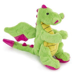 GoDog™ Toys Small Dragons with Chew Guard™ Technology - Bright Green-Dog-GoDog™ Toys-PetPhenom