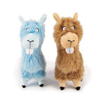 GoDog™ Toys goDog - Buck Tooth Blue Llama -Small-Dog-GoDog™ Toys-PetPhenom