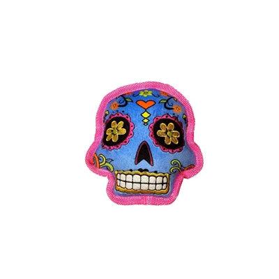 GoDog™ Toys goDog - Sugar Skulls - Large - Blue-Dog-GoDog™ Toys-PetPhenom