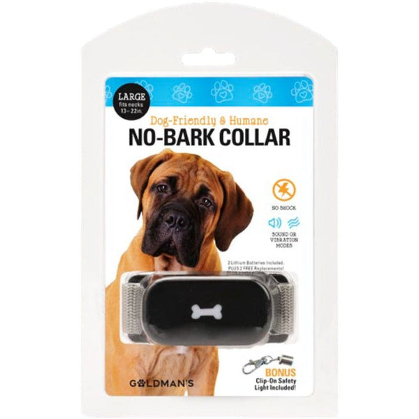 Goldmans No-Bark Collar Dog Friendly and Humane, Large - Necks 13-22"-Dog-Goldmans-PetPhenom