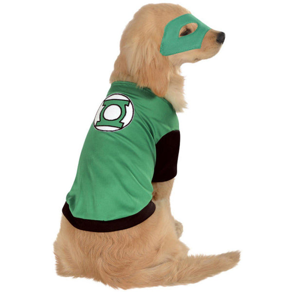 Green Lantern Pet Costume-Costumes-Rubies-Large-PetPhenom