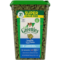 Greenies Feline Dental Treats Tempting Tuna Flavor, 21 oz-Cat-Greenies-PetPhenom