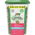 Greenies Feline Natural Dental Treats Tempting Salmon Flavor, 9.75 oz-Cat-Greenies-PetPhenom