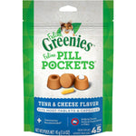 Greenies Feline Pill Pockets Cat Treats Tuna and Cheese Flavor, 45 count-Cat-Greenies-PetPhenom