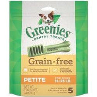 Greenies Grain Free Dental Dog Treat Entry Level Petite 3oz-Dog-Greenies-PetPhenom