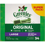 Greenies Large Dental Dog Treats, 34 count-Dog-Greenies-PetPhenom