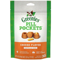 Greenies Pill Pockets Cheese Flavor Capsules, 30 count-Dog-Greenies-PetPhenom