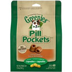 Greenies Pill Pockets Dog Treats, 15.8 oz Cheese, Tablets - 60 count-Dog-Greenies-PetPhenom