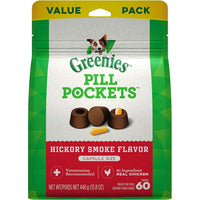 Greenies Pill Pockets Dog Treats Hickory Smoke Flavor, 15.8 oz-Dog-Greenies-PetPhenom
