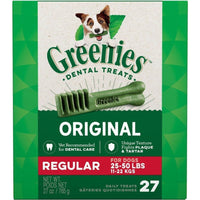 Greenies Regular Dental Dog Treats, 27 count-Dog-Greenies-PetPhenom