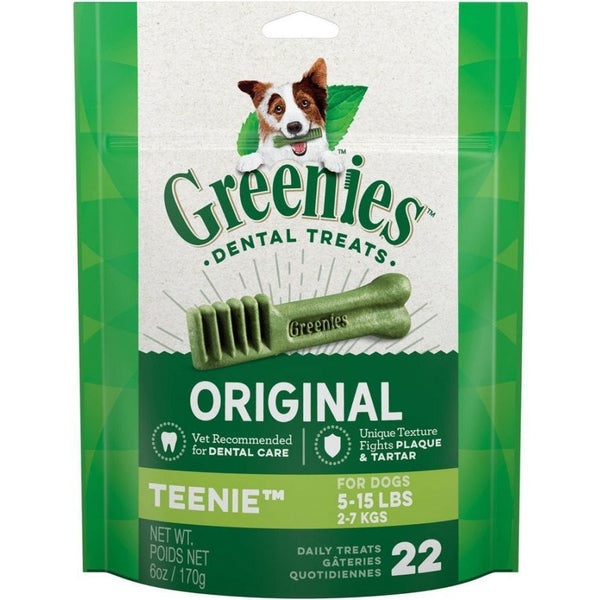 Greenies Teenie Dental Dog Treats, 22 count-Dog-Greenies-PetPhenom