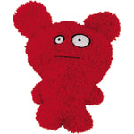 Grriggles Furzies Plush Dog Toy -Red