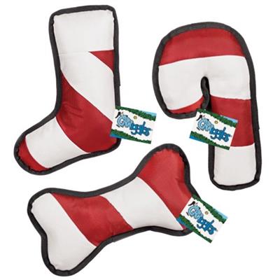 Grriggles Peppermint Stripe Dog Toys -Candy Cane-Dog-Griggles-PetPhenom