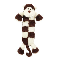 Grriggles Safari Squktacular Dog Toys -Large Monkey