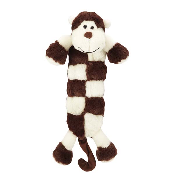 Grriggles Safari Squktacular Dog Toys -Large Monkey