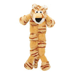 Grriggles Safari Squktacular Dog Toys -Large Tiger