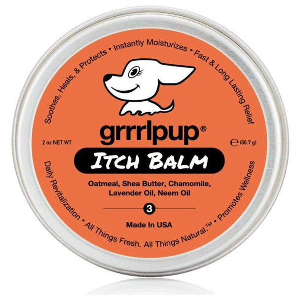 Grrrlpup Oatmeal Itch Balm, 2 oz-Dog-Grrrlpup-PetPhenom