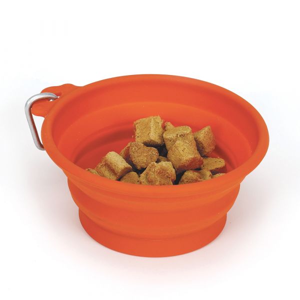 Guardian Gear Bend-a-Bowl Travel Bowls - Small - Orange-Dog-Guardian Gear-PetPhenom
