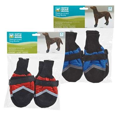 Guardian Gear Fleece Lined Dog Boots - Medium - Blue-Dog-Guardian Gear-PetPhenom