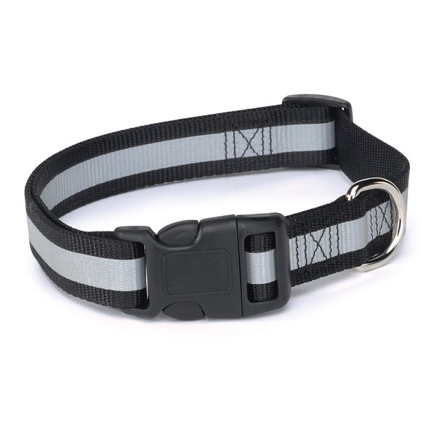 Guardian Gear Reflective Dog Collar / Ld - 14" - 20" Collar - Black-Dog-Guardian Gear-PetPhenom
