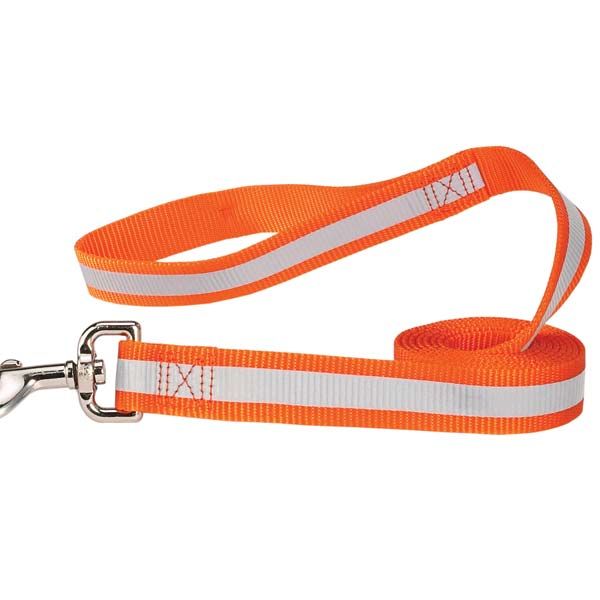 Guardian Gear Reflective Dog Collar / Ld - 6' X 5/8" Ld - Orange-Dog-Guardian Gear-PetPhenom