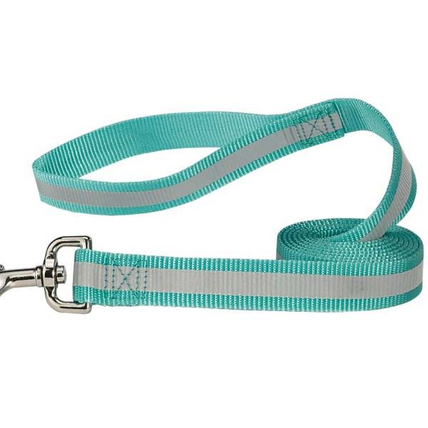 Guardian Gear Reflective Dog Collar and Lds - 6' X 1" Ld - Blue-Dog-Guardian Gear-PetPhenom