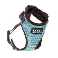 DOOG Neoflex Dog Harness Benji Small Blue/Grey-Dog-DOOG-PetPhenom