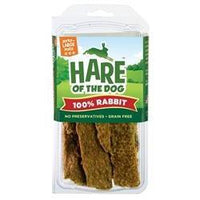 HARE Dog 100% Rabbit Jerky Large 2.5 oz.-Dog-HARE-PetPhenom