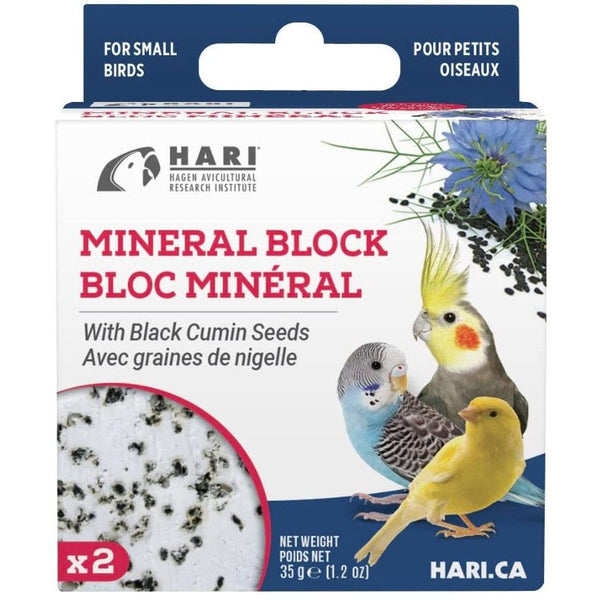 HARI Black Cumin Seed Mineral Block for Small Birds, 1.2 oz-Bird-Hari-PetPhenom