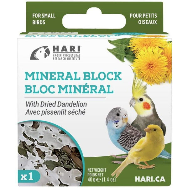 HARI Dandelion Mineral Block for Small Birds-Bird-Hari-PetPhenom