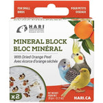HARI Orange Peel Mineral Block for Small Birds-Bird-Hari-PetPhenom